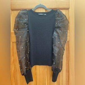 Gorgeous pearl blouse